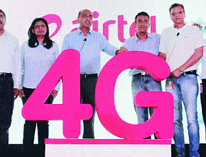 Airtel unveils first 4G services across India