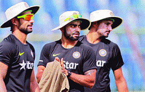 Rahane lifts India after Kohli fails