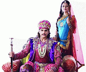 Vertical slide called Jodha-Akbar