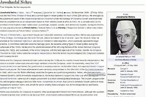 Disclosure of those who altered Nehru page on Wikipedia hassecurity implications: NIC