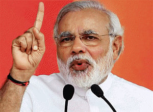 Only NDA can develop Bihar, foil jungle raj: Modi