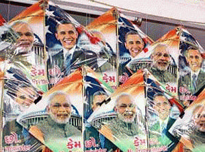 Modi-Obama kites to dot Delhi skyline on Independence Day