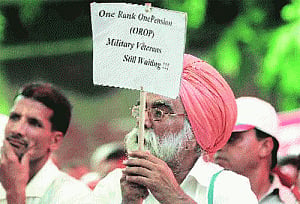 PM says committed to OROP; disappointed veterans seek date