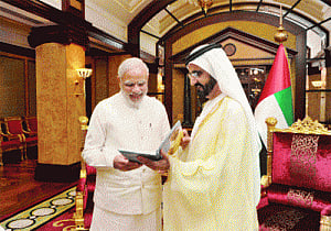 Modi woos UAE for $1 tr in investments