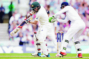 Openers fall but Australia press on