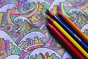 Colouring  the roots