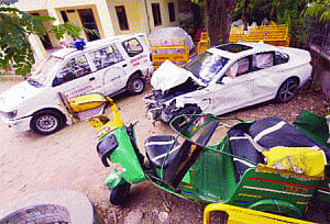 MlA's son on wheel? BMW kills three, injures five