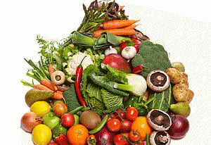 Eating veggies doesn't equal to avoiding junk food