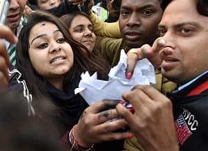 Ink attack on CM: Court sends woman to one-day police custody