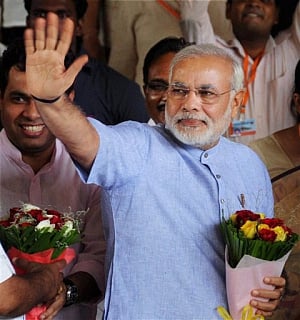 Modi blames Congress for Assam's problems