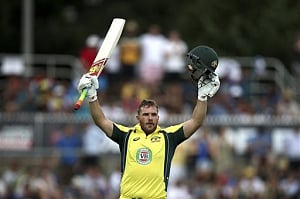 Finch-Warner flay Indian bowling as Australia score 348/8
