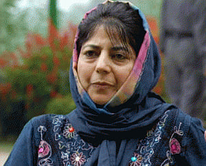 Mehbooba continues guessing game on govt formation in J-K