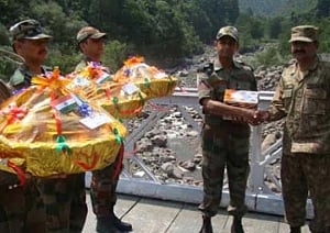 R-Day: India, Pak troops exchange sweets along loC