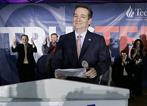 Cruz beats Trump in Iowa; Clinton, Sanders both claim victory