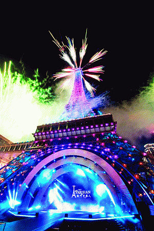 Eiffel towers over Macao