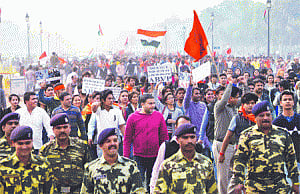 JNU students' leader on police remand