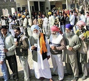 24 percent voting in Punjab bypoll till noon