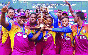 little masters trip at finishing line as WI lift U-19 WC