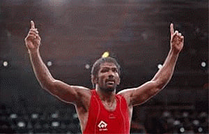 Wrestler Yogeshwar pens poem criticising JNU activists
