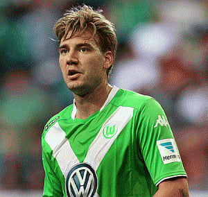 Wolfsburg fine Bendtner for Instagram post