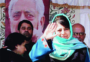 Mehbooba 'in no hurry' to form Govt