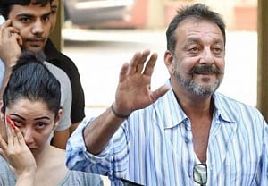 Bollywood actor Sanjay Dutt walks free out of Yerawada prison