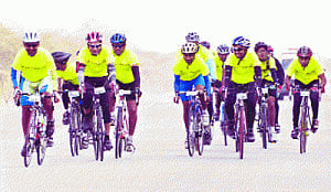 Pedal against time