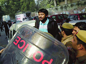 Special foolproof security for Kanhaiya in Tihar