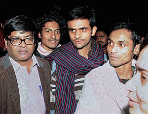 Cops question another JNU student