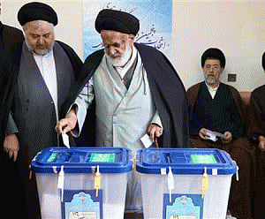 Turnout 60 per cent as votes counted in Iran election