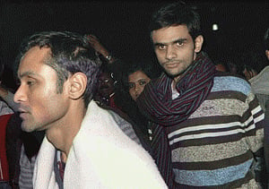 Court extends police custody of Umar, Anirban by 2 more days