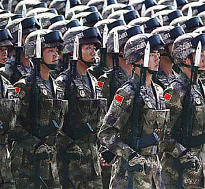 China announces 7.6 percent defence budget rise