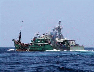 Pak fishing boat seized by BSF