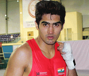 Vijender continues winning spree in professional boxing