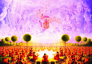 Vedic concept of yajna