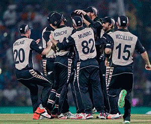New Zealand beat India in World T20 opener