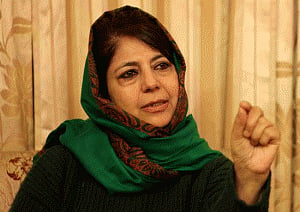 Mehbooba to stake claim; PDP-BJP delegation to meet Guv