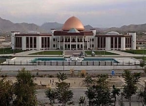 Rockets fired at Afghan parliament