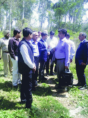 JIT visits crime spot  amid Opp protests