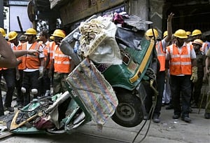 Death toll in flyover collapse rises to 24; officials detained