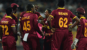 West Indies bowlers restrict England to 155/9 in World T20