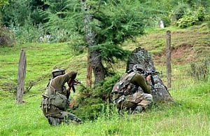 Two militants killed in gun battle in J-K