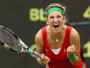 Azarenka named world's best tennis player in March