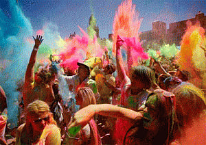 Holi celebrated in Egypt