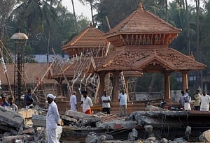 Kerala fire tragedy: Six Puttingal officials arrested