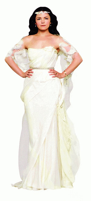 lady in white