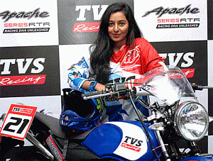 TVS Racing signs Shreya Iyer