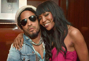 Naomi Campbell dating lenny Kravitz?