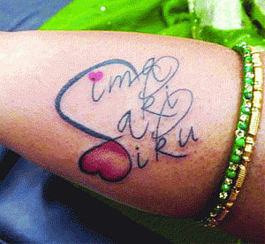 The ink of love