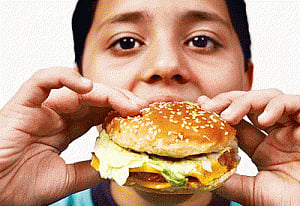 Keep healthy options first to distract kids from junk food